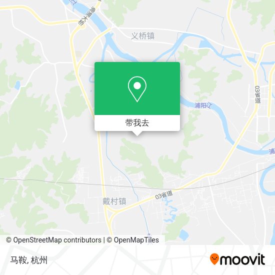 马鞍地图