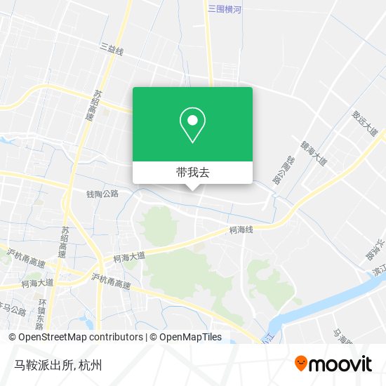 马鞍派出所地图