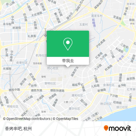 香烤串吧地图