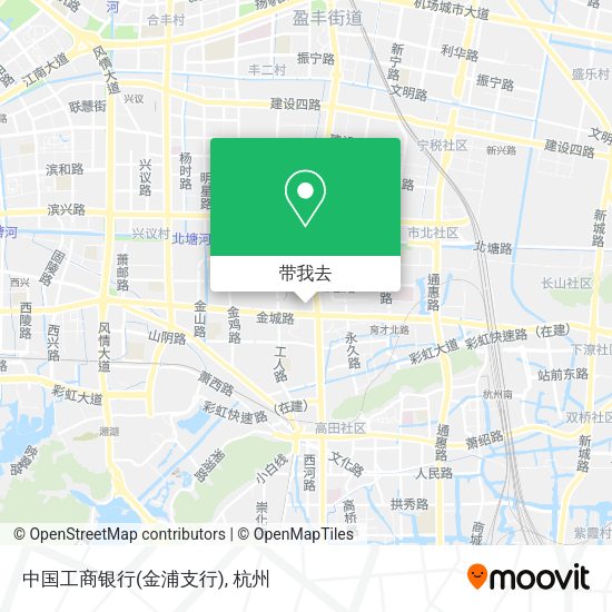 中国工商银行(金浦支行)地图