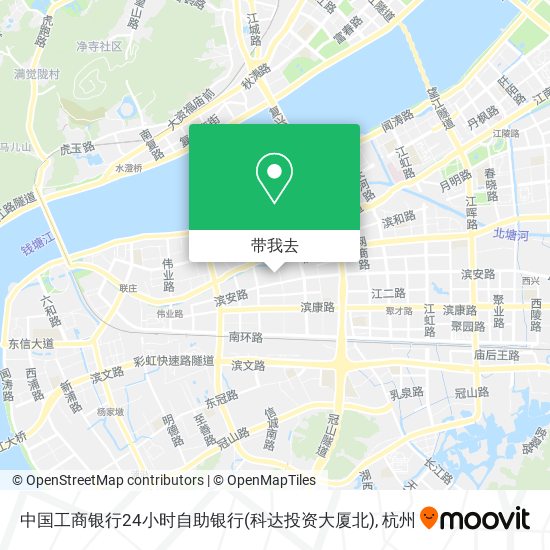 中国工商银行24小时自助银行(科达投资大厦北)地图