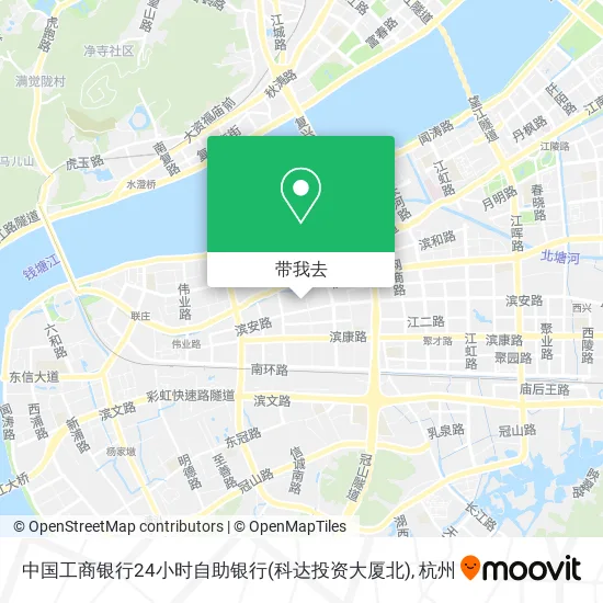 中国工商银行24小时自助银行(科达投资大厦北)地图