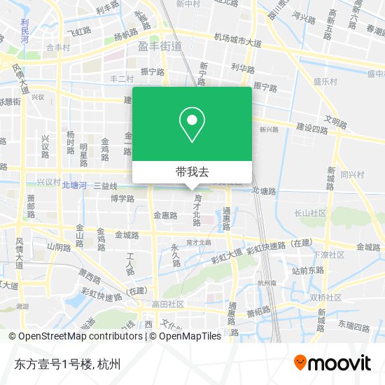 东方壹号1号楼地图