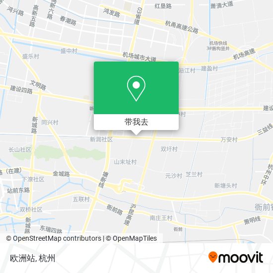 欧洲站地图