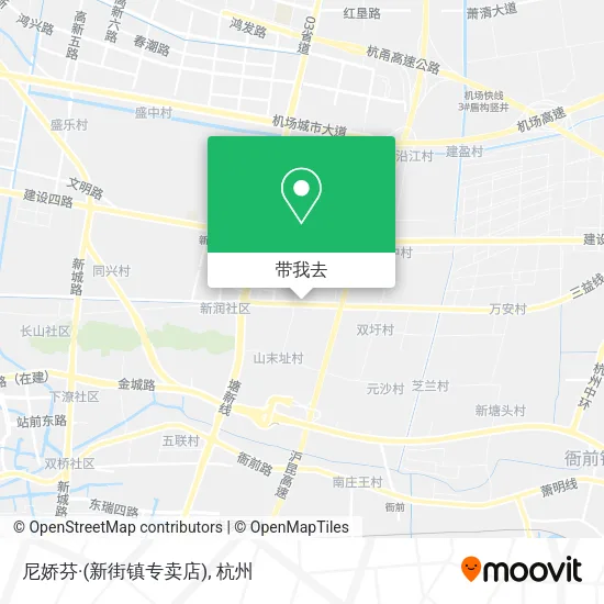 尼娇芬·(新街镇专卖店)地图