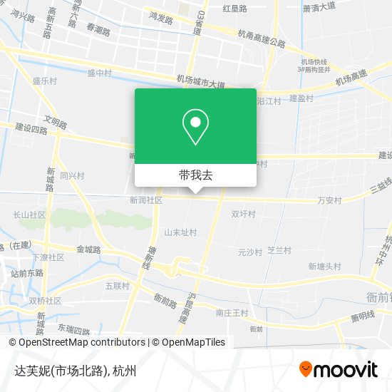 达芙妮(市场北路)地图