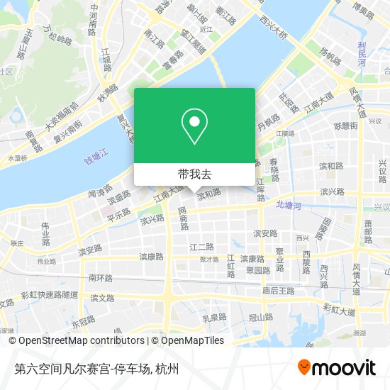 第六空间凡尔赛宫-停车场地图