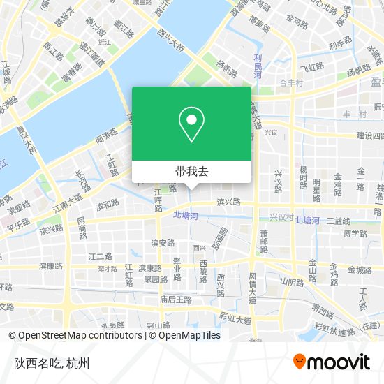 陕西名吃地图