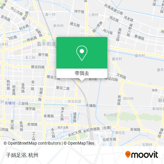 子娟足浴地图