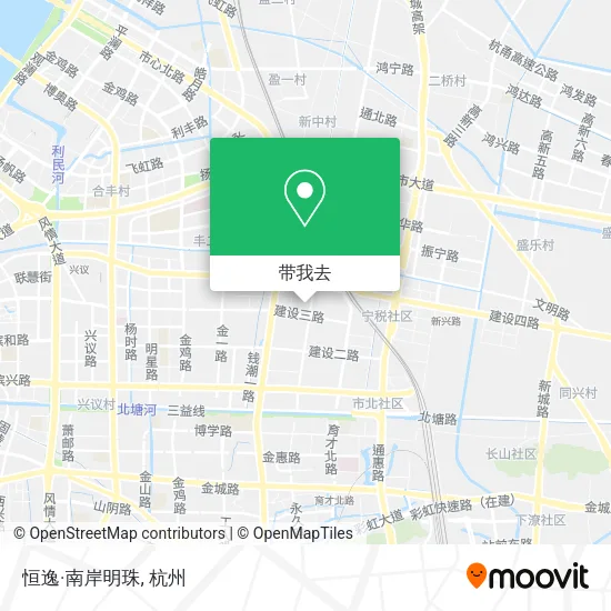 恒逸·南岸明珠地图