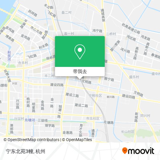 宁东北苑3幢地图