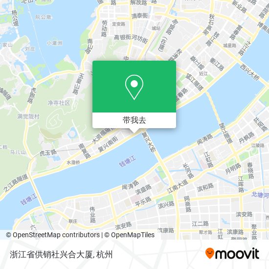 浙江省供销社兴合大厦地图