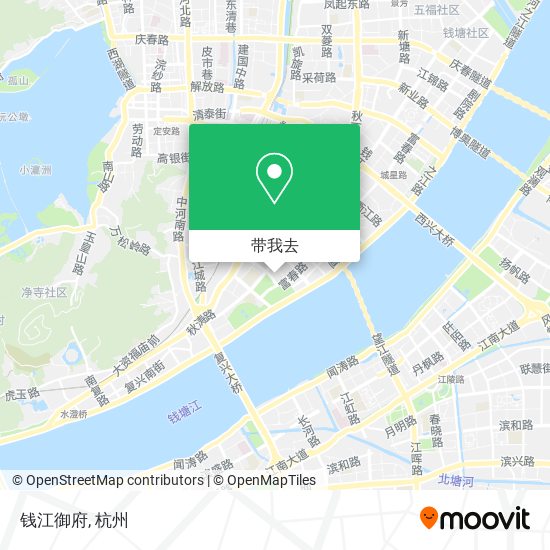 钱江御府地图