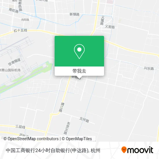 中国工商银行24小时自助银行(申达路)地图