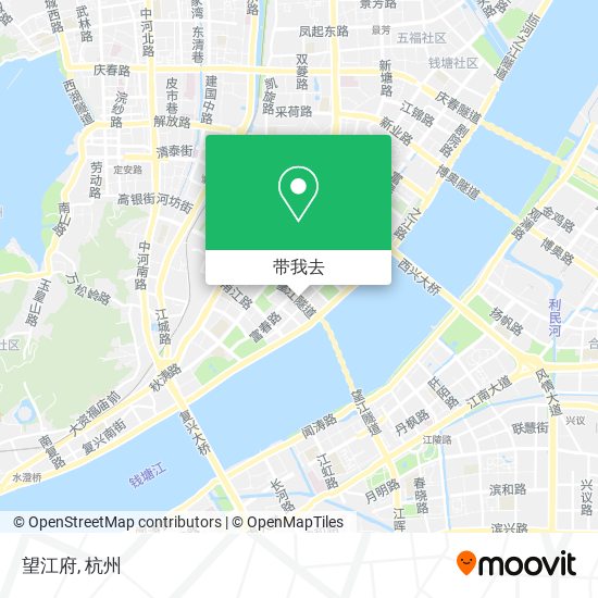 望江府地图