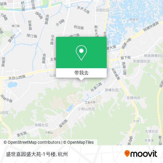 盛世嘉园盛大苑-1号楼地图