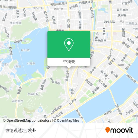 致德观遗址地图