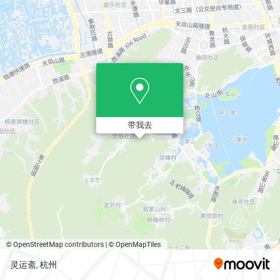 灵运斋地图