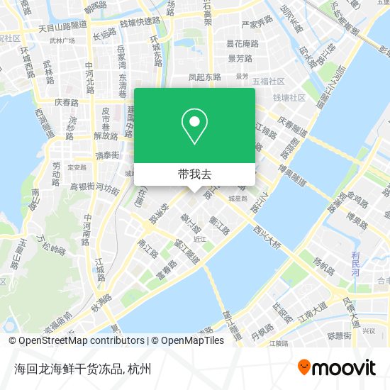 海回龙海鲜干货冻品地图