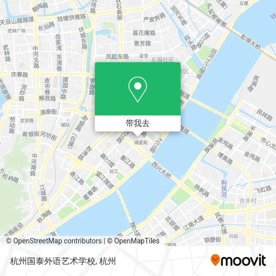 杭州国泰外语艺术学校地图
