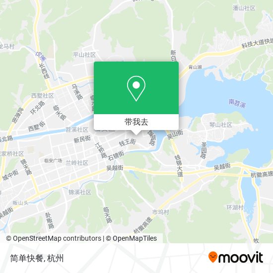 简单快餐地图