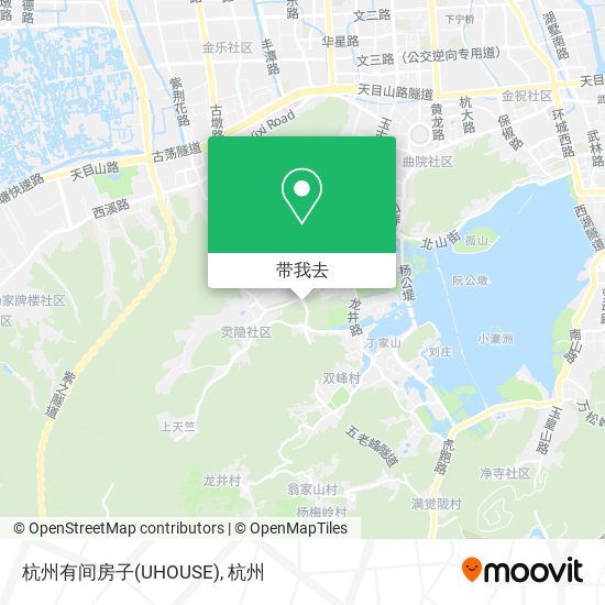 杭州有间房子(UHOUSE)地图