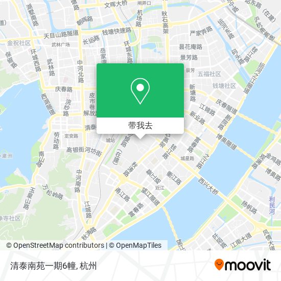 清泰南苑一期6幢地图