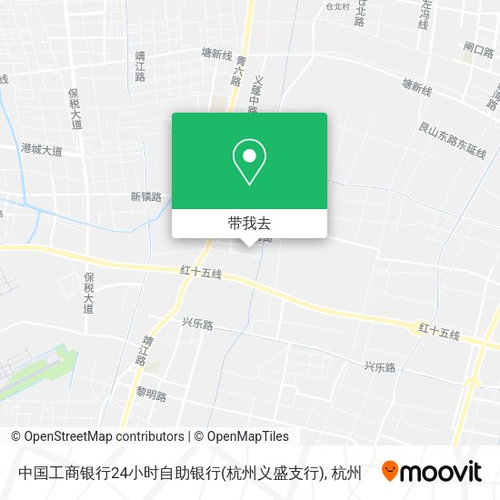 中国工商银行24小时自助银行(杭州义盛支行)地图
