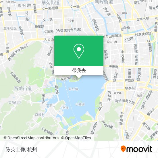 陈英士像地图