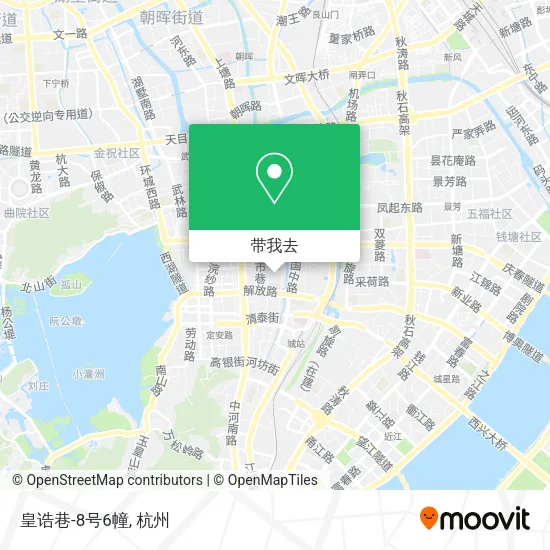 皇诰巷-8号6幢地图