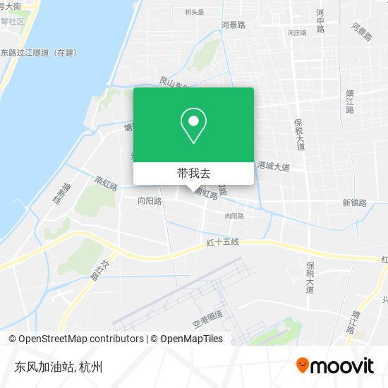 东风加油站地图