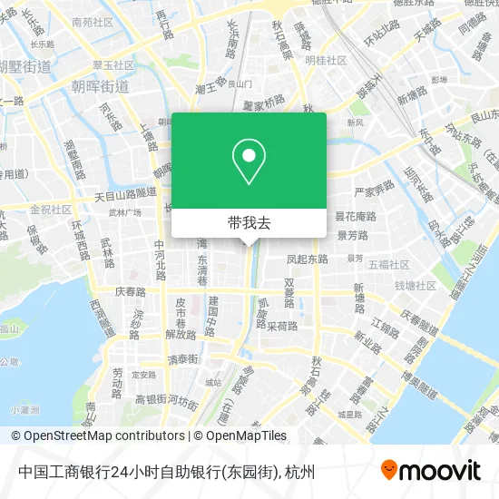 中国工商银行24小时自助银行(东园街)地图