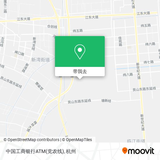 中国工商银行ATM(党农线)地图