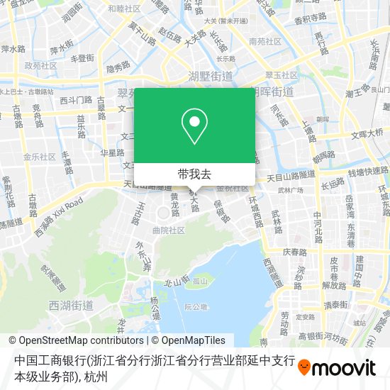 中国工商银行(浙江省分行浙江省分行营业部延中支行本级业务部)地图