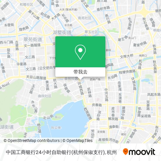 中国工商银行24小时自助银行(杭州保俶支行)地图