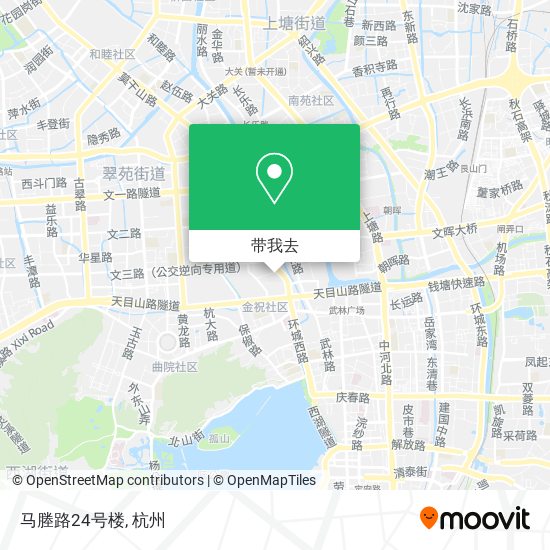 马塍路24号楼地图