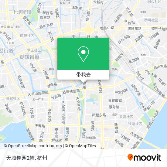 天城铭园2幢地图