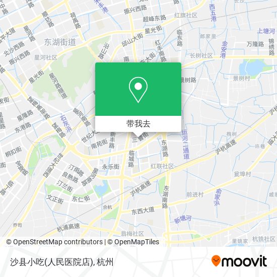 沙县小吃(人民医院店)地图
