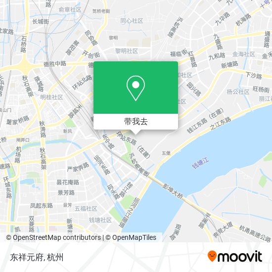东祥元府地图