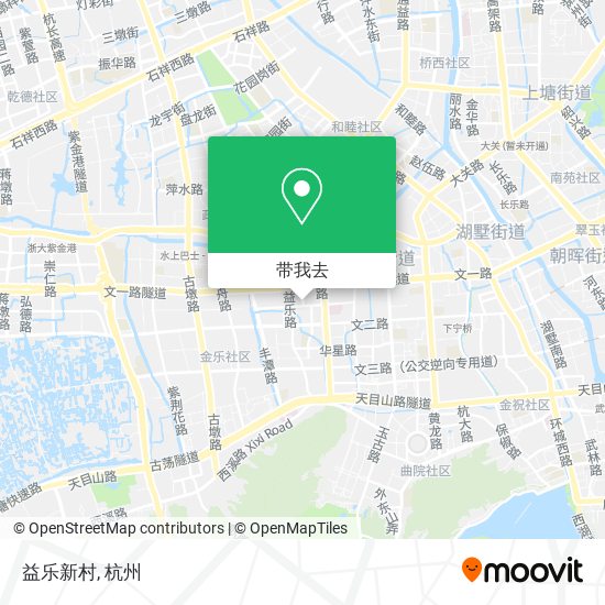 益乐新村地图