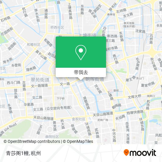 青莎阁1幢地图