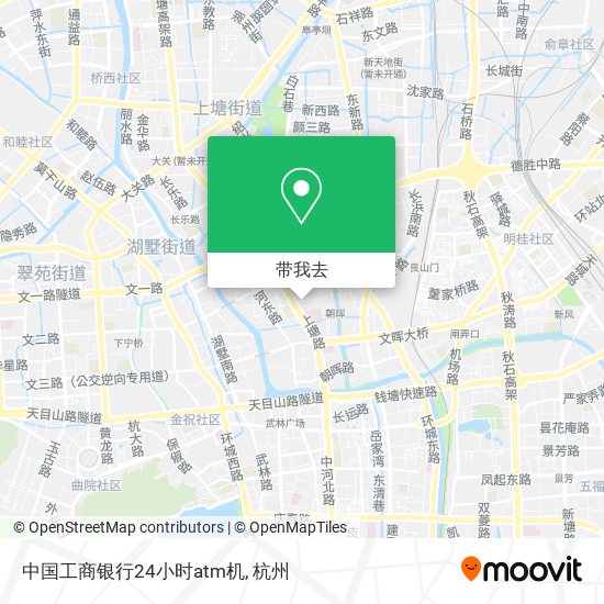 中国工商银行24小时atm机地图