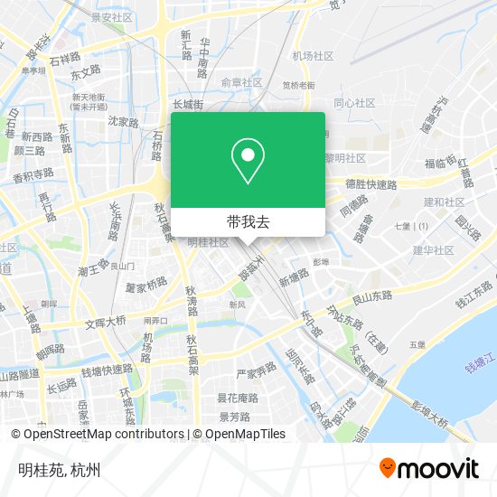明桂苑地图