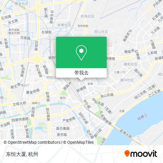 东恒大厦地图