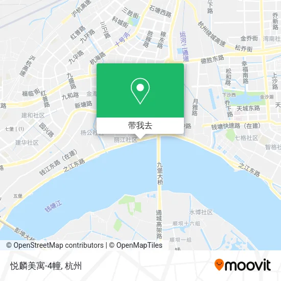 悦麟美寓-4幢地图