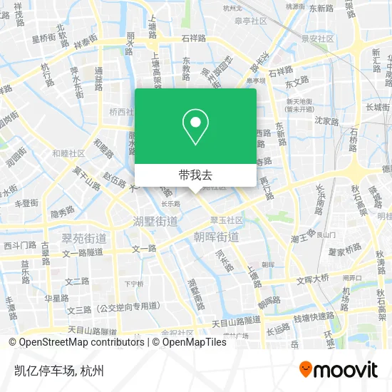 凯亿停车场地图