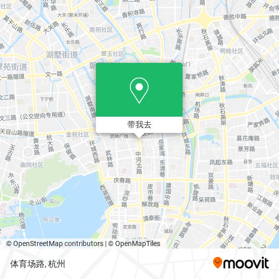 体育场路地图