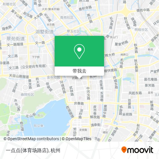 一点点(体育场路店)地图