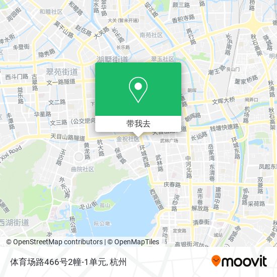 体育场路466号2幢-1单元地图