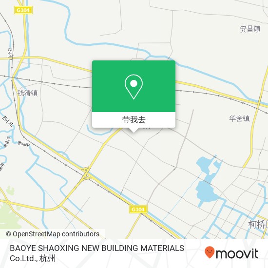 BAOYE SHAOXING NEW BUILDING MATERIALS Co.Ltd.地图